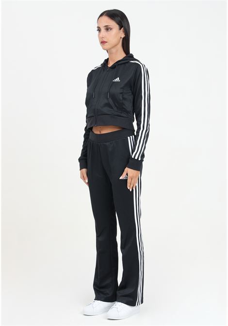 Tuta sportiva Glam nera da donna ADIDAS PERFORMANCE | IN1836.